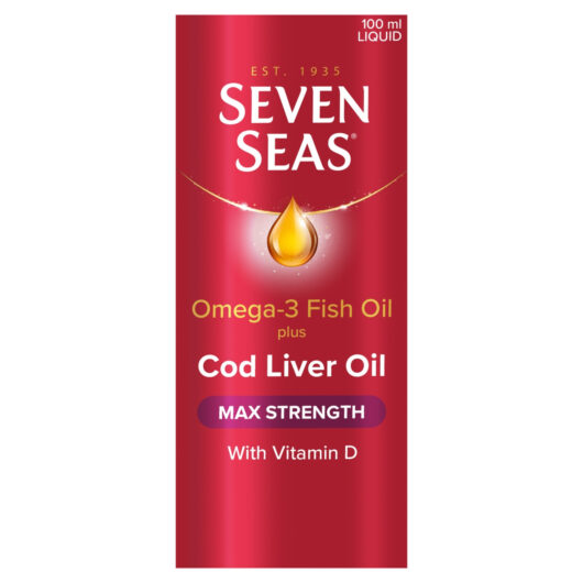 Seven Seas Max Strength Cod Liver Oil 100ml