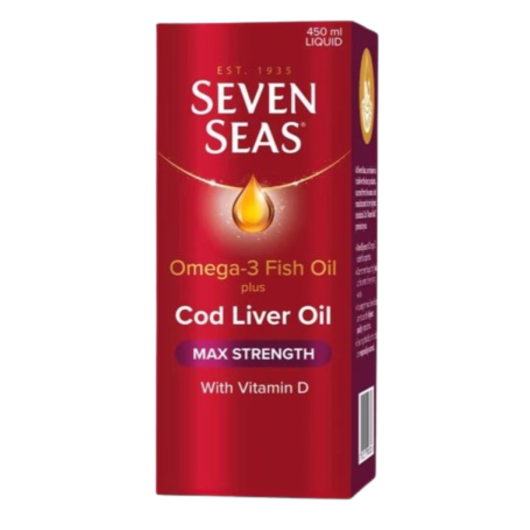 Seven Seas Max Strength Cod Liver Oil 450ml