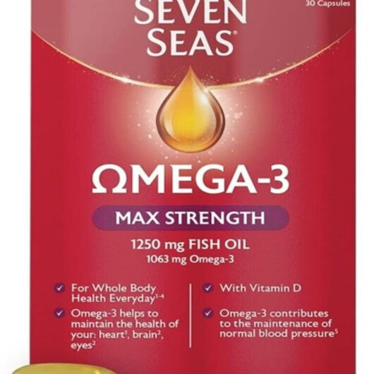 Seven Seas Omega 3 Max Strength 30 Capsules
