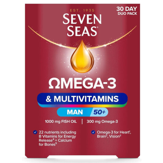 Seven Seas Omega 3 & Multivitamins For Men 30 Tablets + 30 Capsules