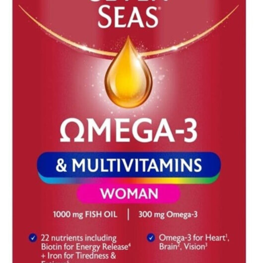 Seven Seas Omega 3 & Multivitamins Woman 30 Capsules + 30 Tablets