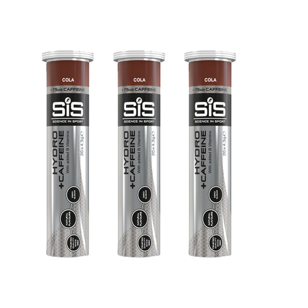 SiS GO Hydro Hydration + Caffeine Tablets Cola 20x4g