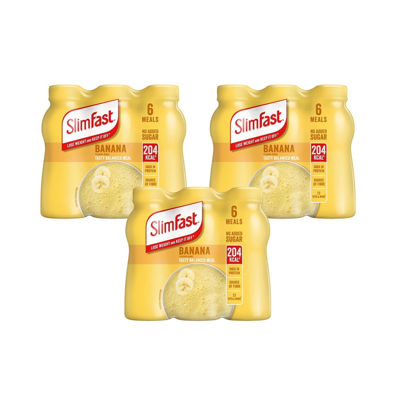 SlimFast Banana Ready to Drink 9 Day Supply 3 Packs