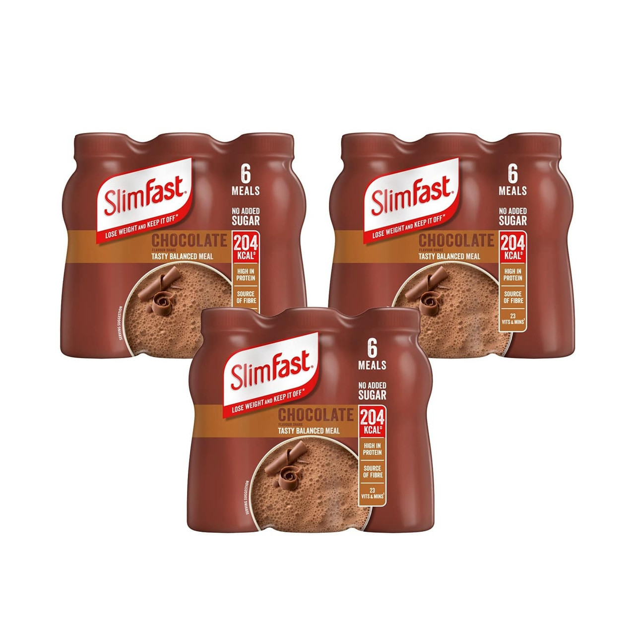 SlimFast Chocolate Ready to Drink 9 Day Supply 3 Packs