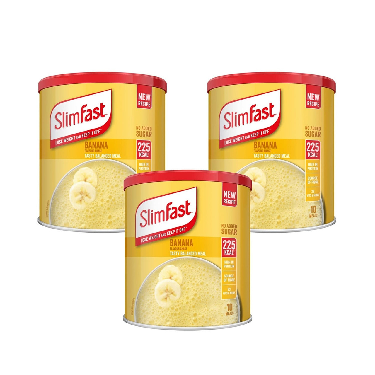 SlimFast Powder Banana 15 Day Bundle 3 x 365g