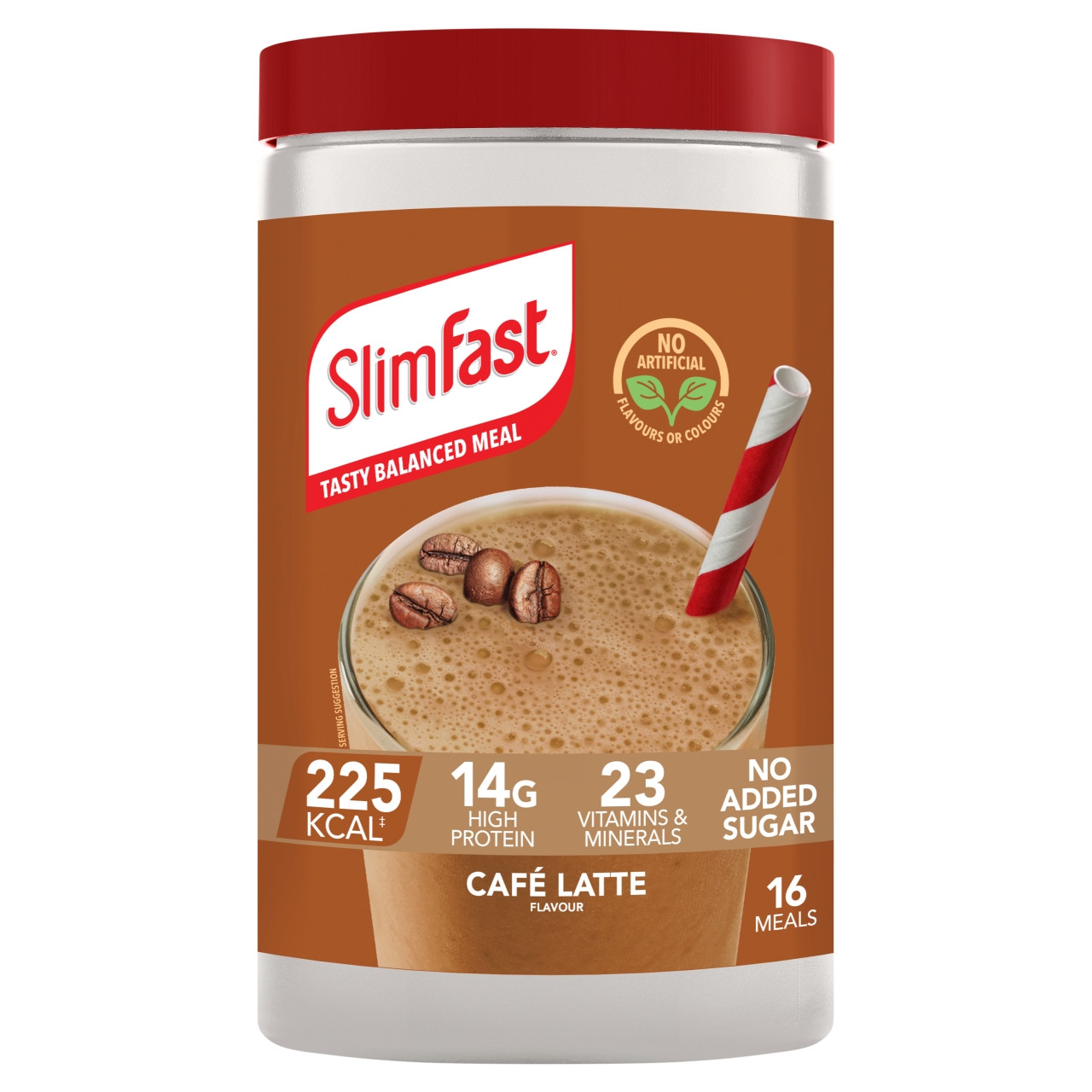 SlimFast Powder Cafe Latte 584g