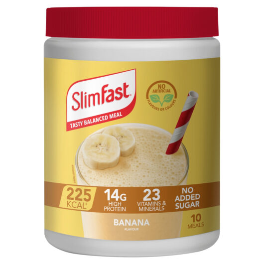 SlimFast Powder Tin Banana 365g