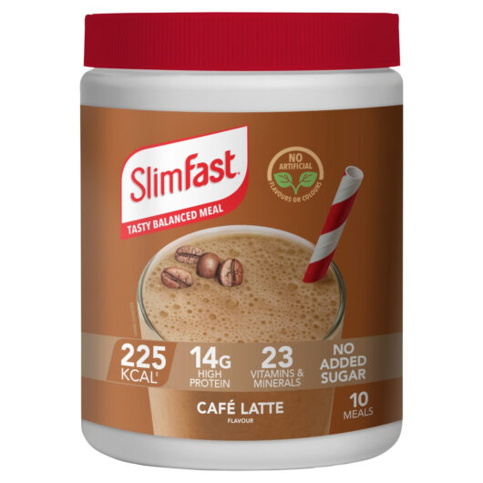 SlimFast Powder Tin Cafe Latte 365g