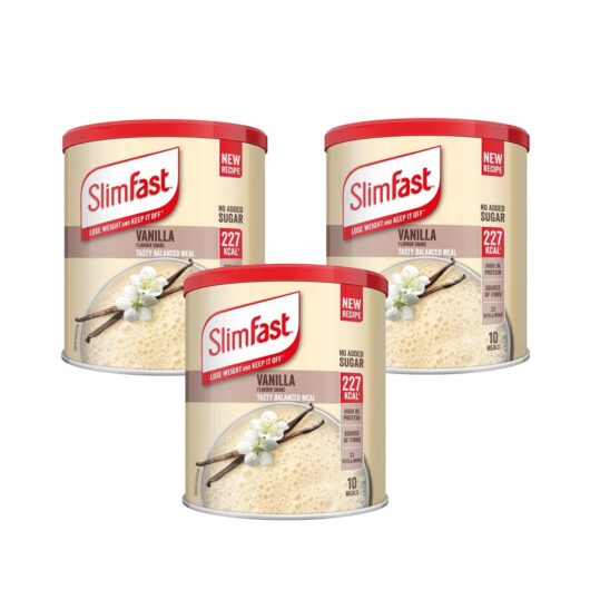 SlimFast Powder Vanilla 15 Day Bundle 3 x 365g