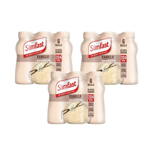 SlimFast Vanilla Ready to Drink 9 Day Supply 3 Packs