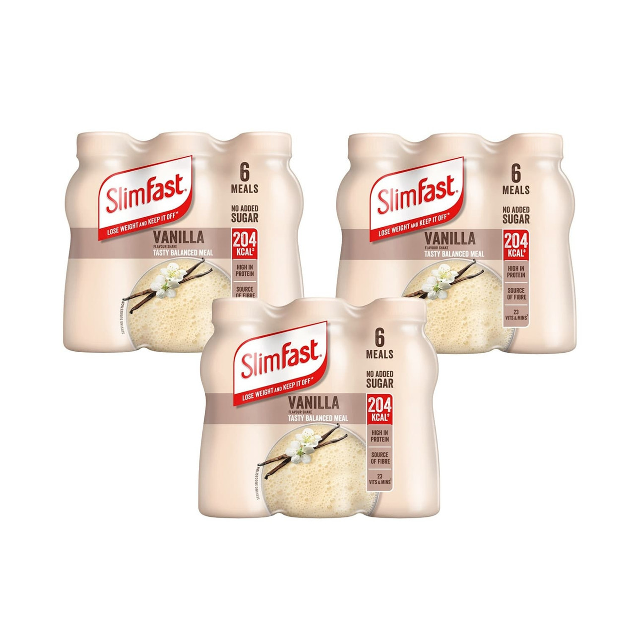 SlimFast Vanilla Ready to Drink 9 Day Supply 3 Packs