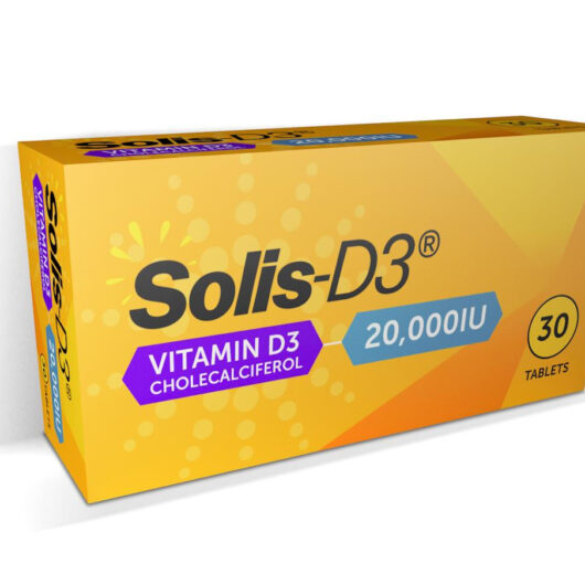 Solis-D3 20,000iu 30 Tablets