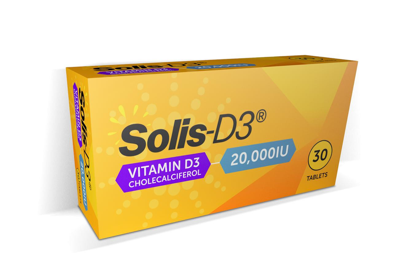 Solis-D3 20,000iu 30 Tablets