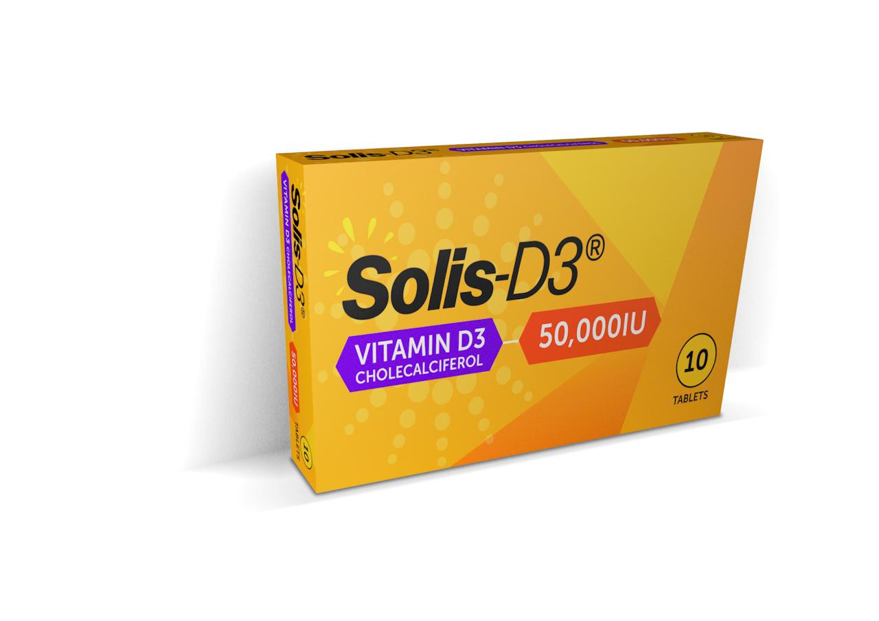 Solis-D3 50,000iu 10 Tablets