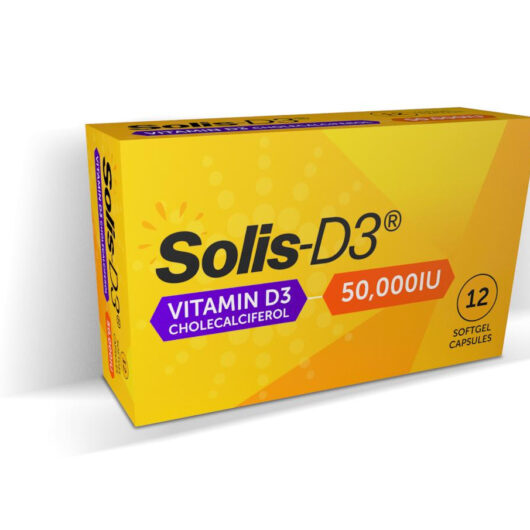 Solis-D3 50,000iu 12 Softgel Capsules