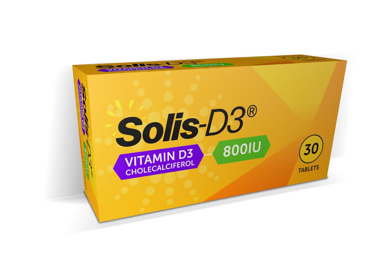 Solis-D3 800iu 30 Tablets