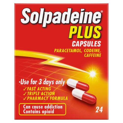 Solpadeine Plus - 24 Capsules