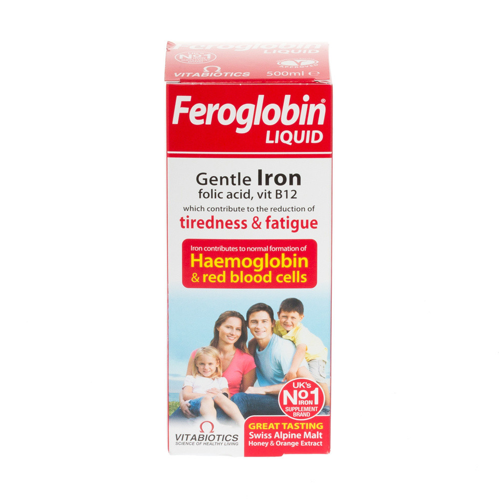 Vitabiotics Feroglobin Liquid 500ml