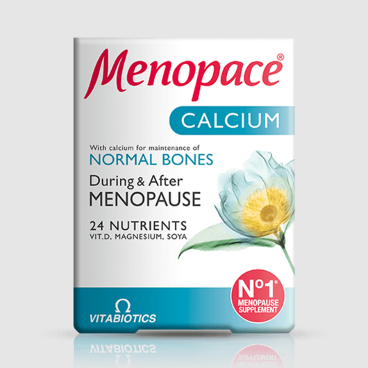 Vitabiotics Menopace Calcium Tablets 60 Tablets