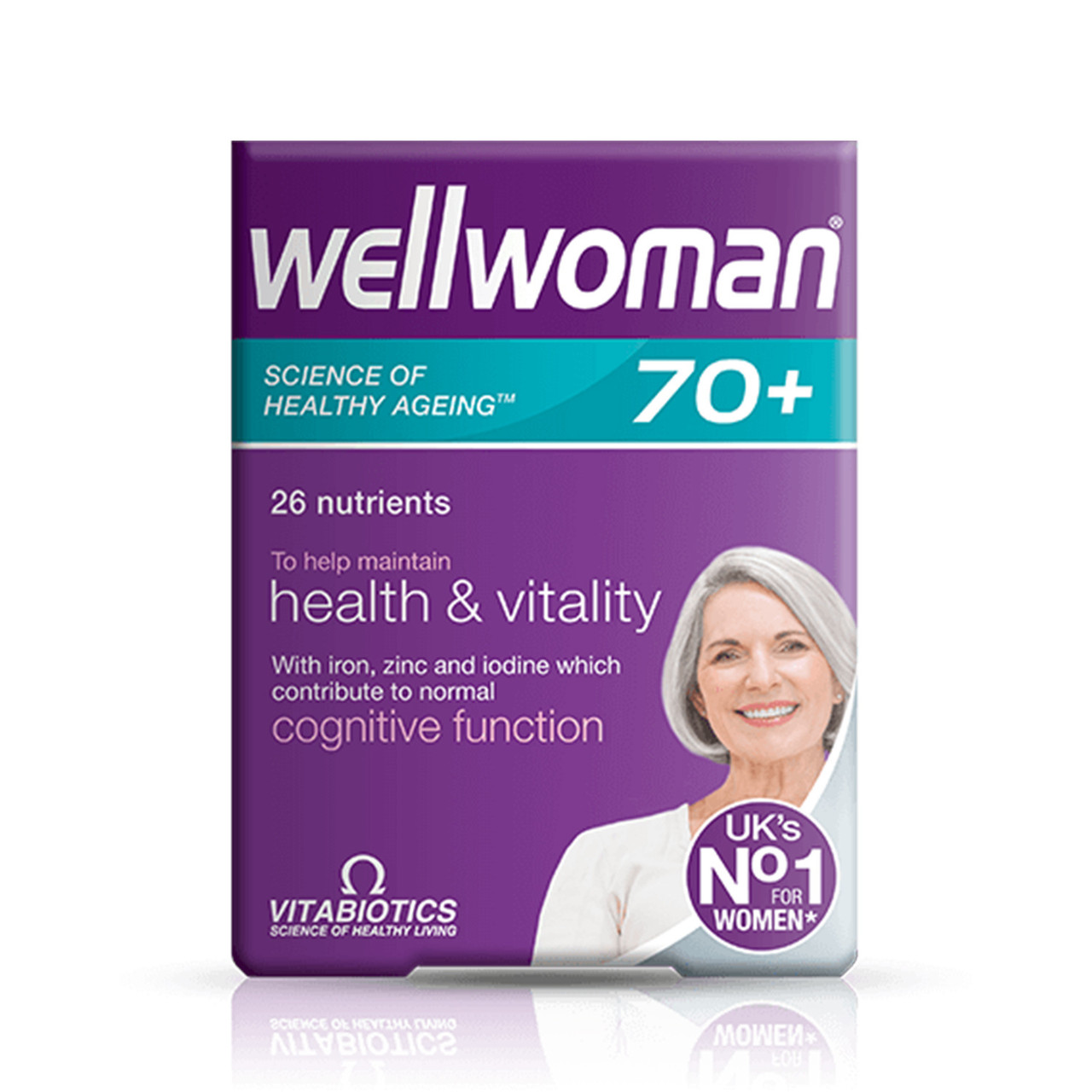 Vitabiotics Wellwoman 70+ 30 Tablets