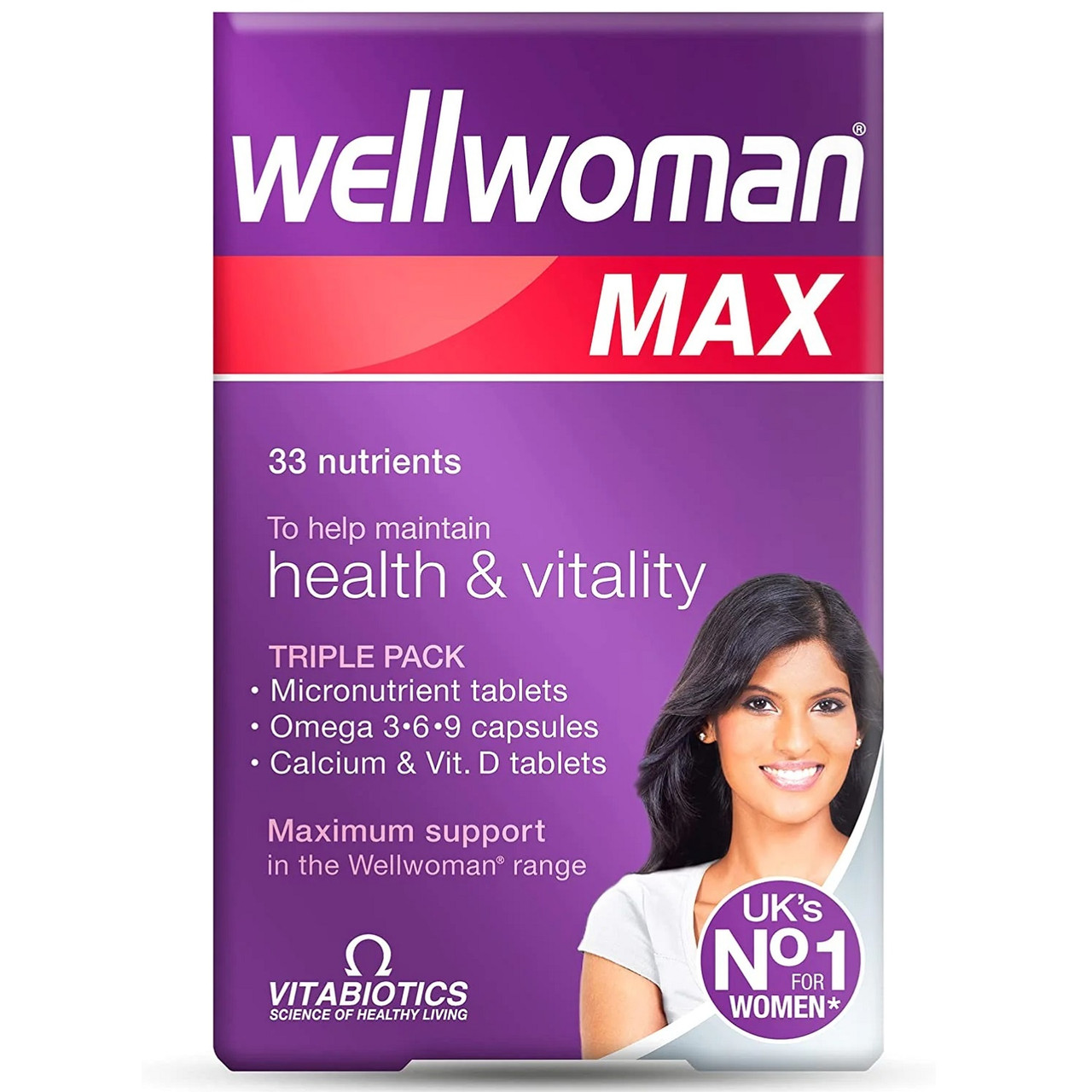 Vitabiotics Wellwoman Max 84 Tablets/Capsules