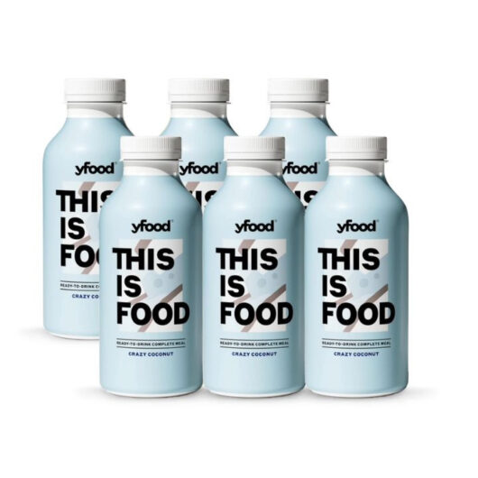 yfood Ready to Drink Complete Meal Crazy Coconut 500ml x 6