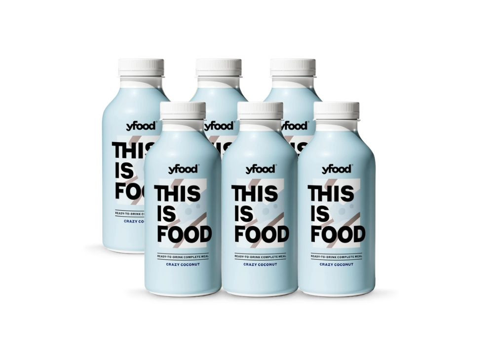 yfood Ready to Drink Complete Meal Crazy Coconut 500ml x 6