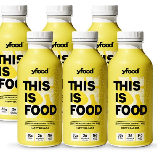 yfood Ready to Drink Complete Meal Happy Banana 500ml x 6