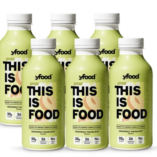 yfood Ready to Drink Complete Meal Heavenly Hazelnut 500ml x 6