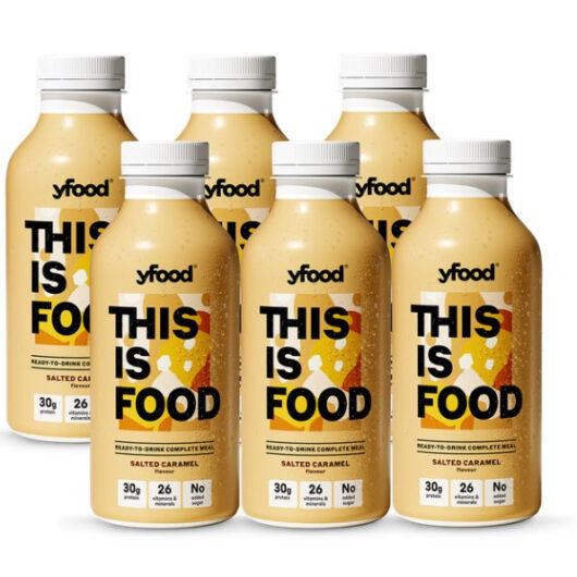 yfood Ready to Drink Complete Meal Salted Caramel 500ml x 6