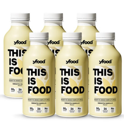 yfood Ready to Drink Complete Meal Smooth Vanilla 500ml x 6