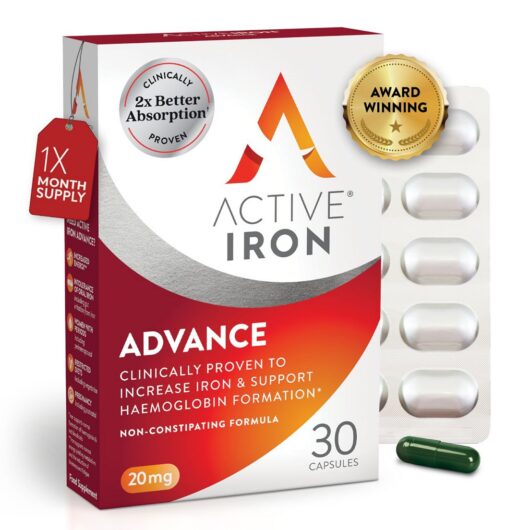 Active Iron Advance 20Mg 30 Capsules
