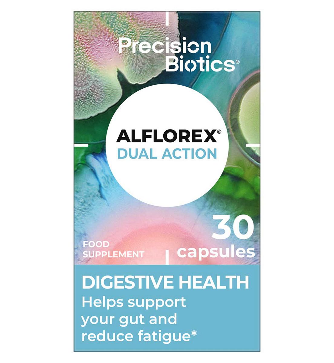 Alflorex ® Dual Action By Precisionbiotics® - Daily Gut & Mental Wellness Supplement 30 Capsules