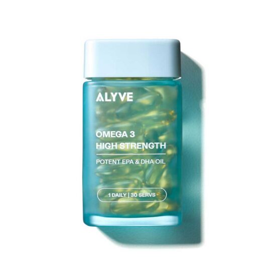 Alyve High Strength Omega 3 30 Softgels