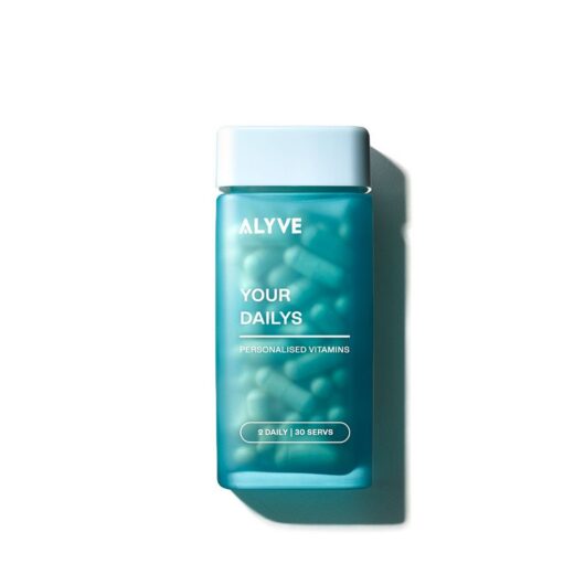 Alyve Personalised Vitamins Elevate, Defend & Recharge Capsules 60 Caps