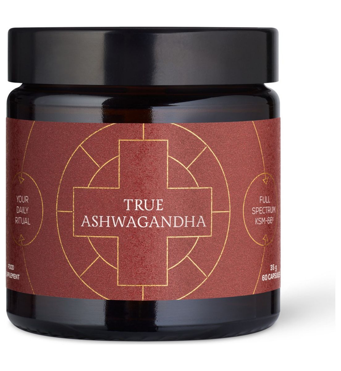 Ancient & Brave Ancient + Brave True Ashwagandha 30 Capsules 180g
