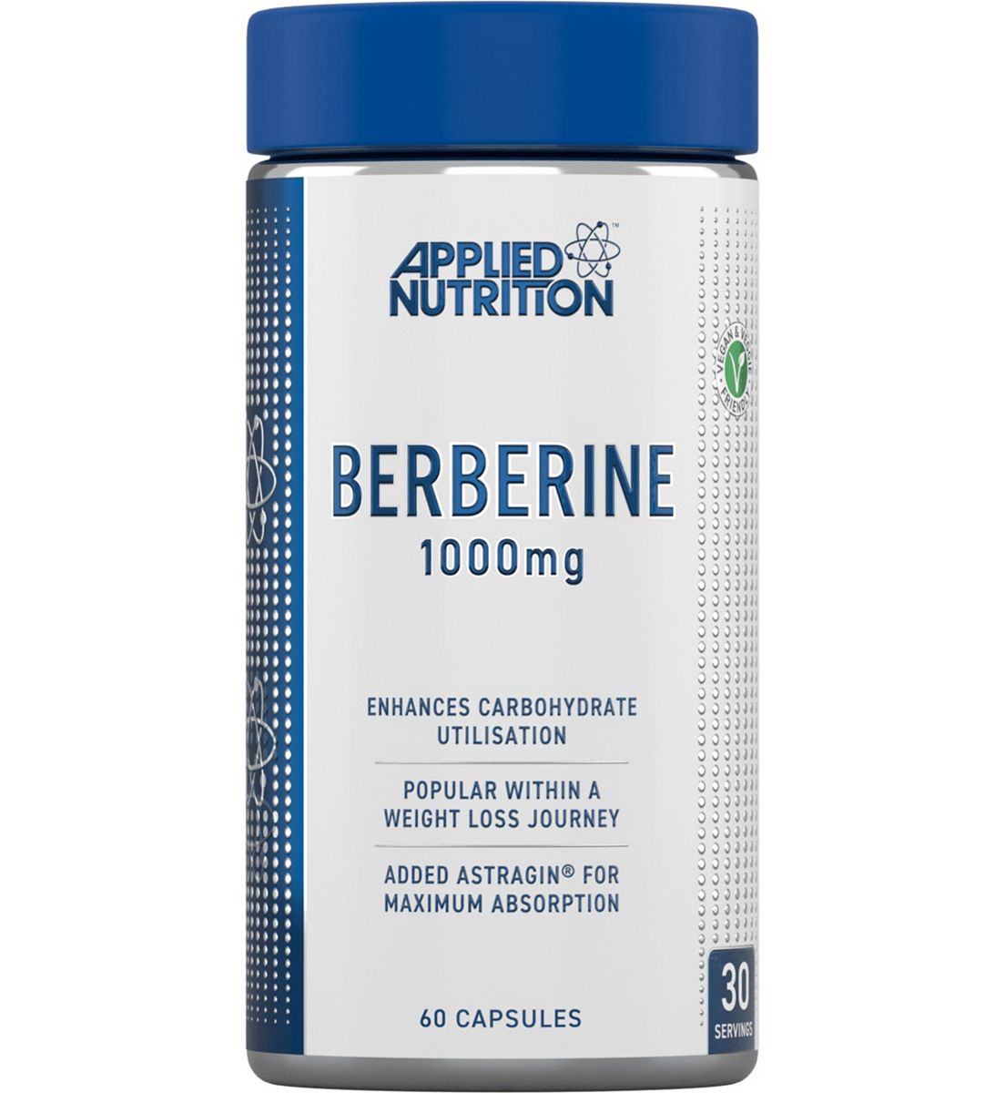 Applied Nutrition Berberine Capsules 1000Mg X 60