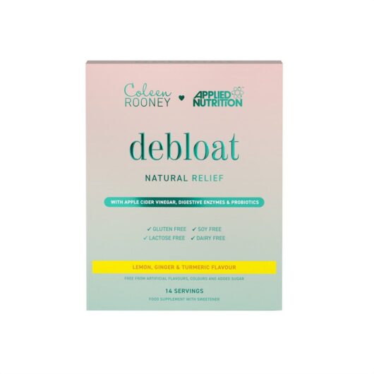 Applied Nutrition Coleen Rooney Debloat Sachets Lemon Ginger & Turmeric 9.1G X 14