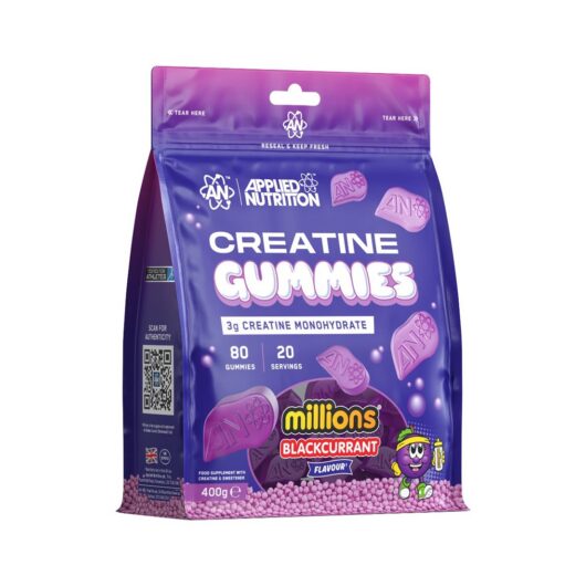 Applied Nutrition Creatine Gummies Millions Blackcurrant 400g