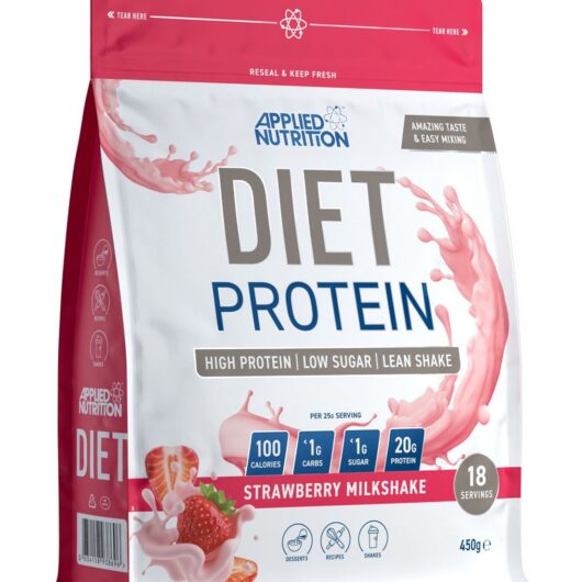 Applied Nutrition Diet Protein Powder Strawberry Milkshake 450g