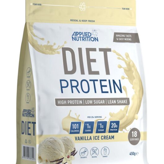 Applied Nutrition Diet Protein Powder Vanilla Ice Cream 450g