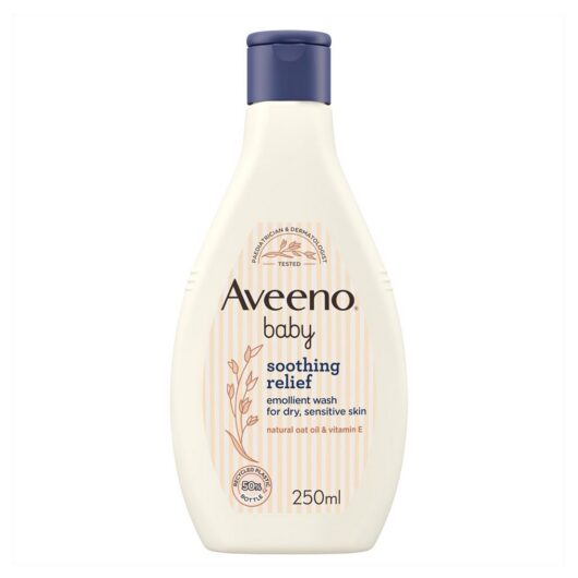Aveeno Baby Soothing Relief Emollient Wash250 ml, 250ml