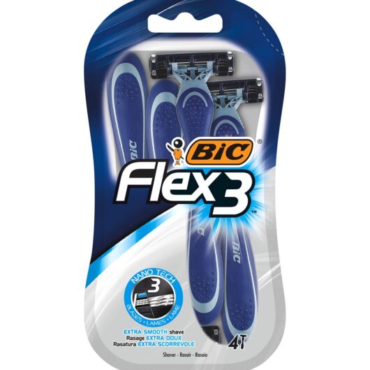 BIC Flex 3 Comfort Razors 4 Pack