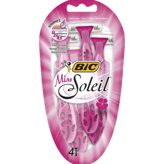 BIC Miss Soleil Disposable Women's Razors 4 Pack