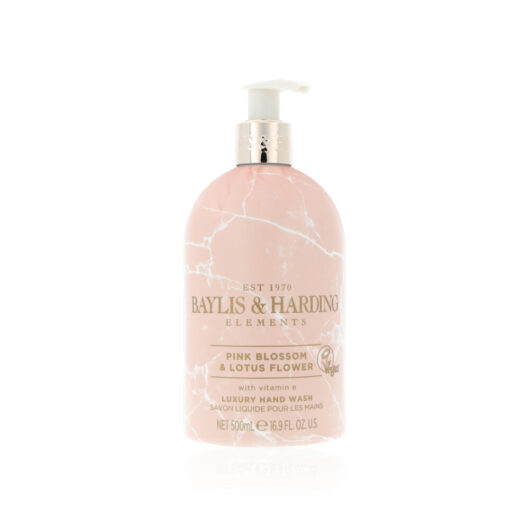 Baylis & Harding Elements Pink Blossom & Lotus Flower with vitamin e Hand Wash 500ml
