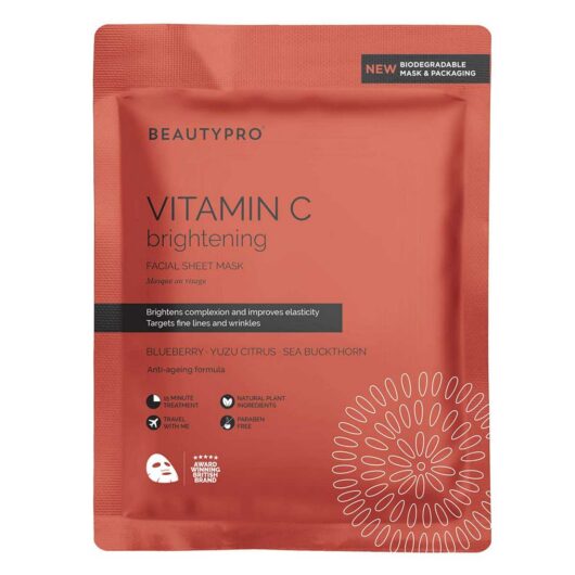 Beautypro Vitamin C Brightening Sheet Mask