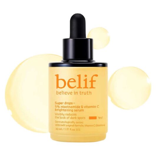 Belif Super Drops 5% Niacinamide & Vitamin C Brightening Serum 30ml