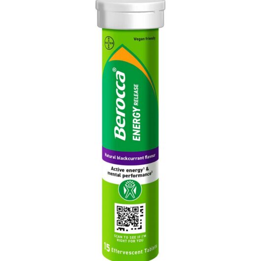 Berocca Blackcurrant Effervescent Tablets 15S