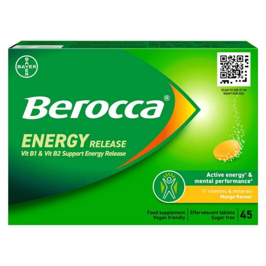 Berocca Mango And Acerola Effervescent Tablets 45S