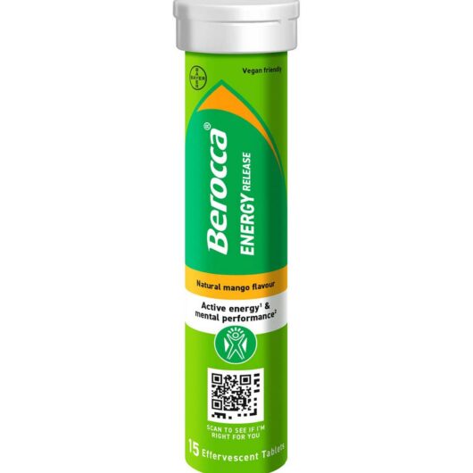 Berocca Mango & Acerola Effervescent Tablets 15S